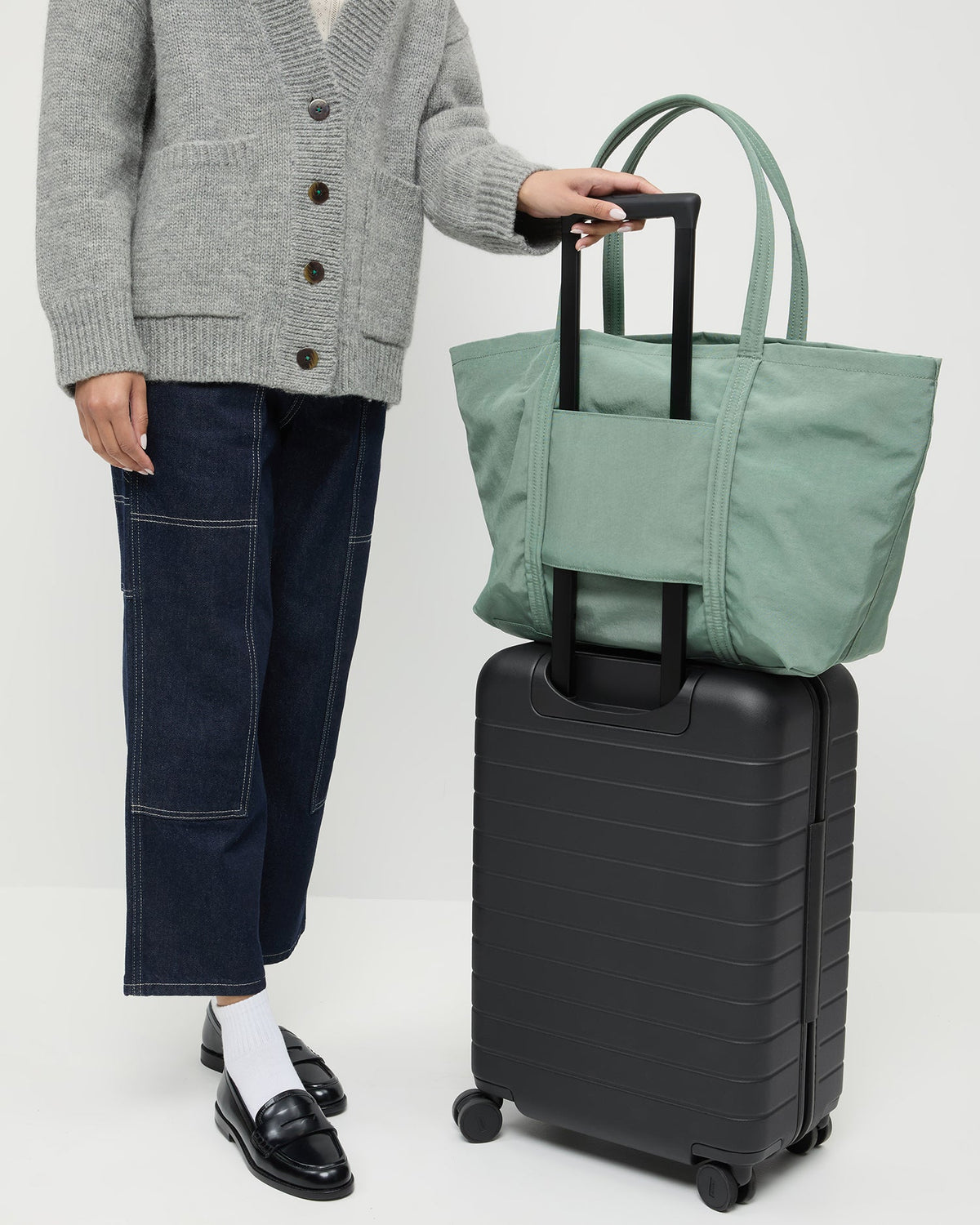 Women Loeffler Randall Dina Sage Travel Tote