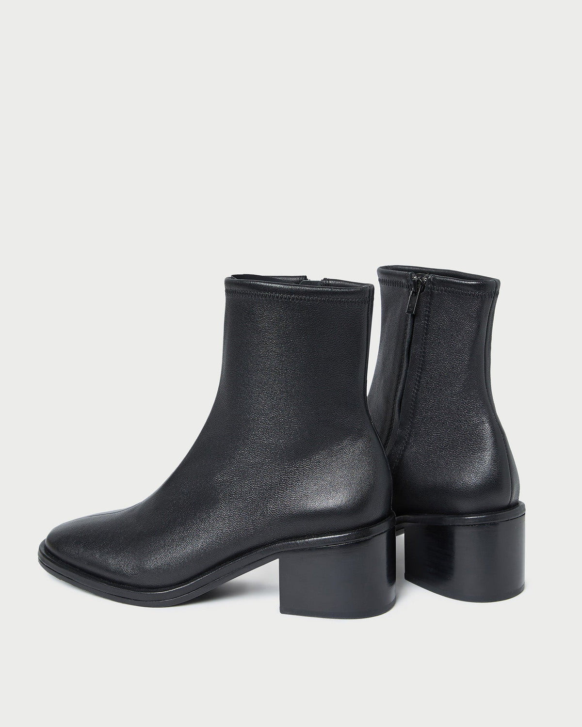 Women Loeffler Randall Roxy Black Leather Ankle Bootie