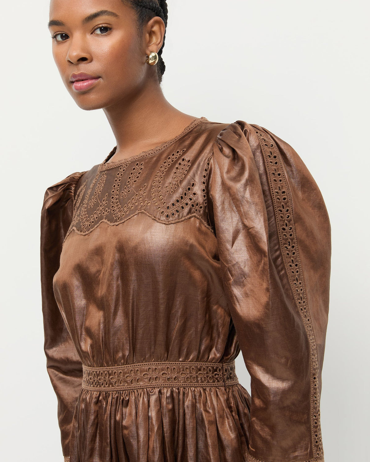 Women Loeffler Randall Thelma Eyelet Dress