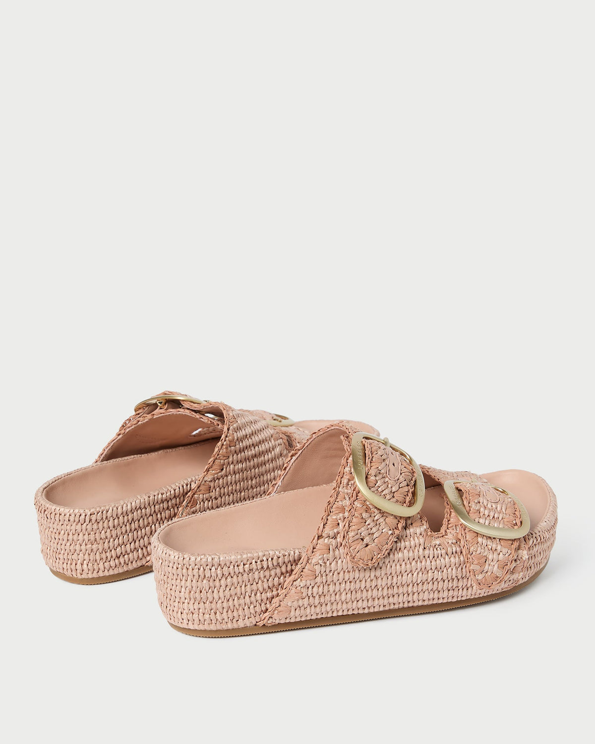 Women Loeffler Randall Theo Blush Two-Band Sandal