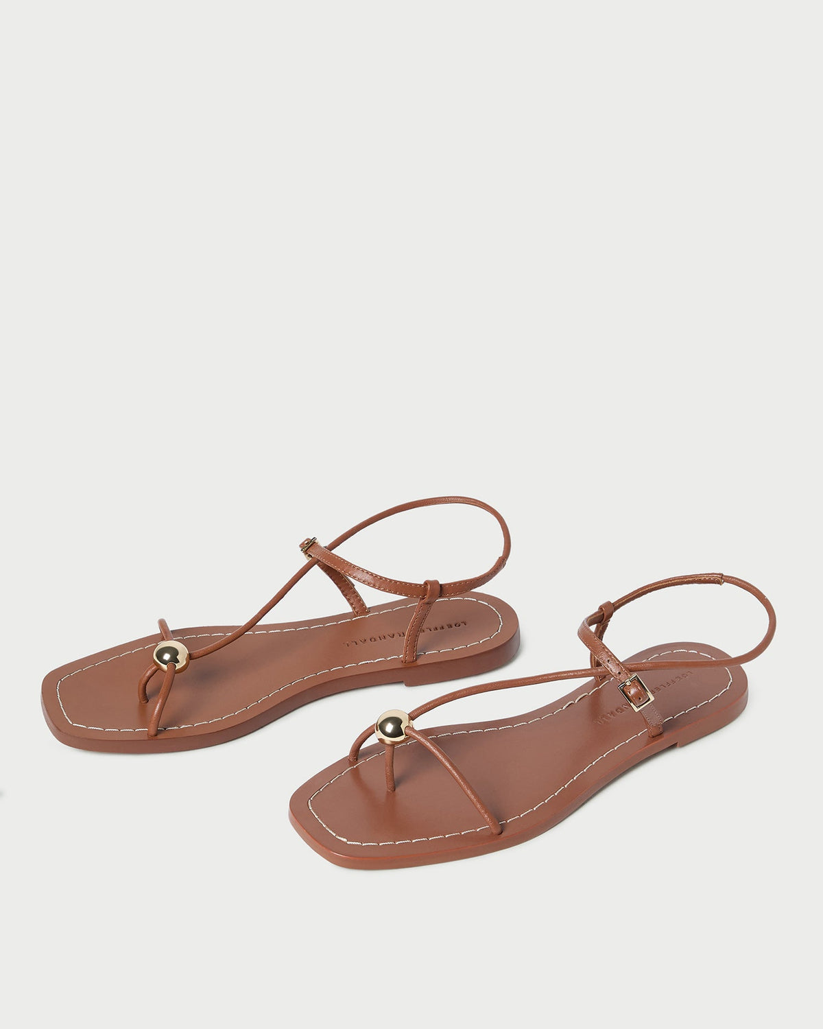 Women Loeffler Randall Lara Timber Leather Sandal