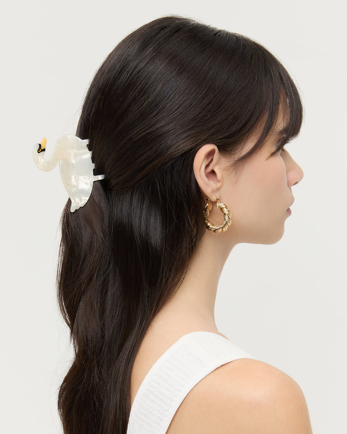 Women Loeffler Randall Swan Pearl Hairclip
