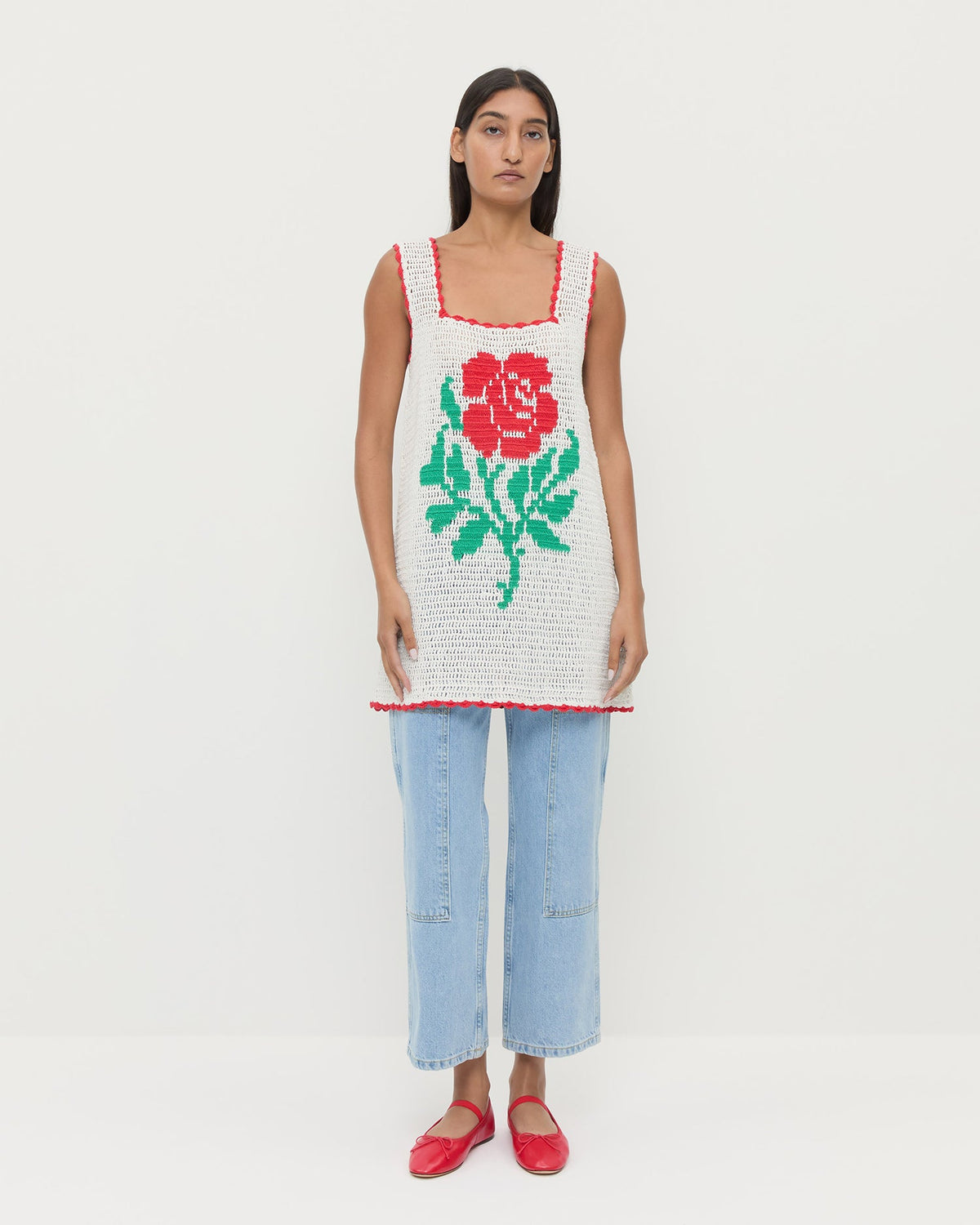 Women Loeffler Randall Helena Crochet Dress