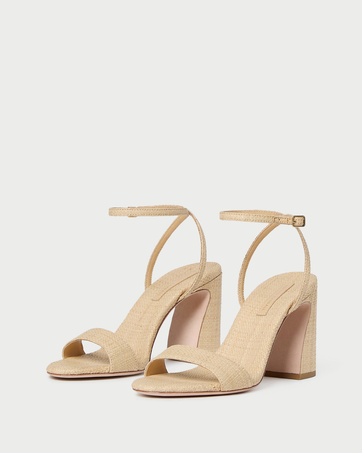 Women Loeffler Randall Malia Natural Curved-Heel Sandal