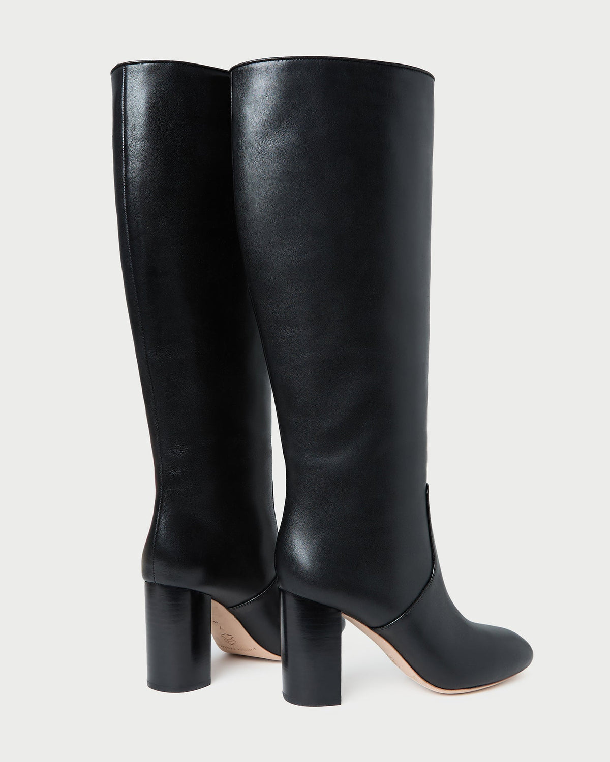 Women Loeffler Randall Goldy Black Wide-Calf Boot