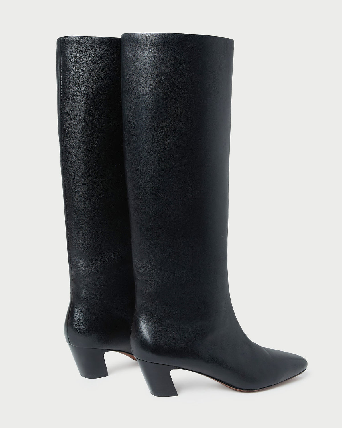 Women Loeffler Randall Marley Black Leather Tall Boot