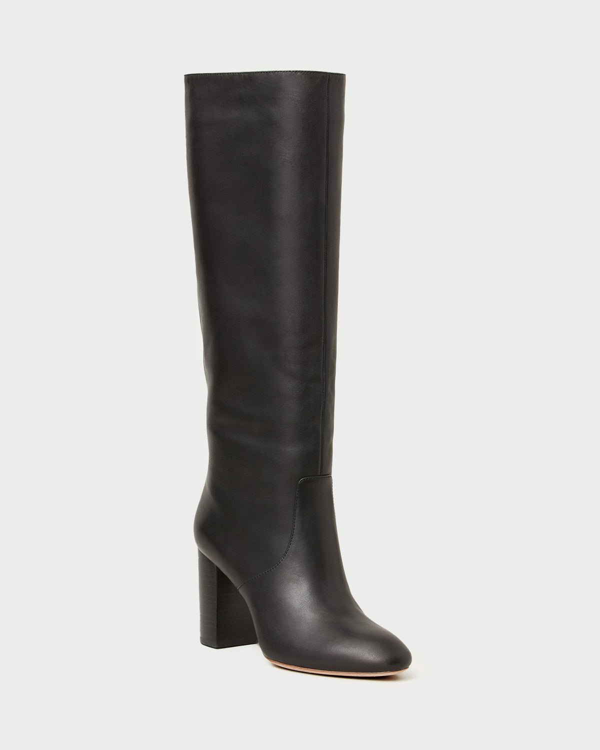 Women Loeffler Randall Goldy Black Leather Tall Boot