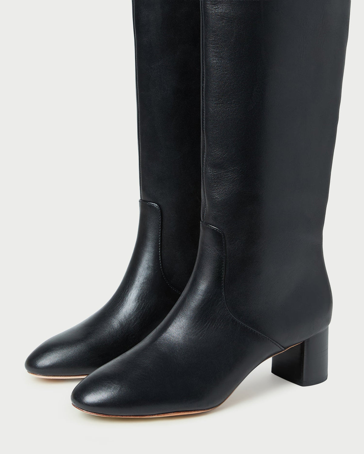Women Loeffler Randall Gia Black Leather Tall Boot