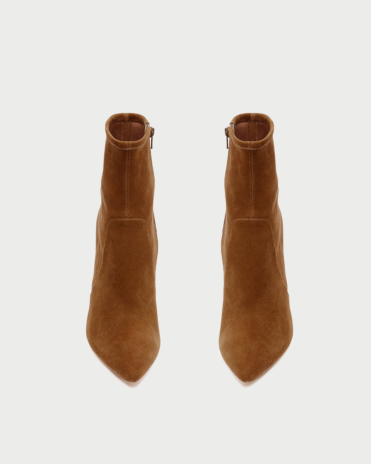 Women Loeffler Randall Isla Cacao Suede Ankle Bootie