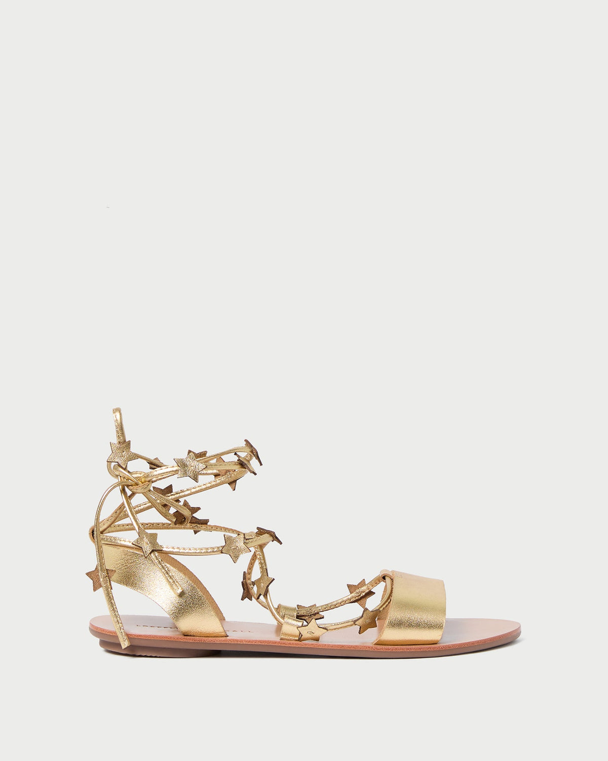 Women Loeffler Randall Starla Gold Wrap Sandal