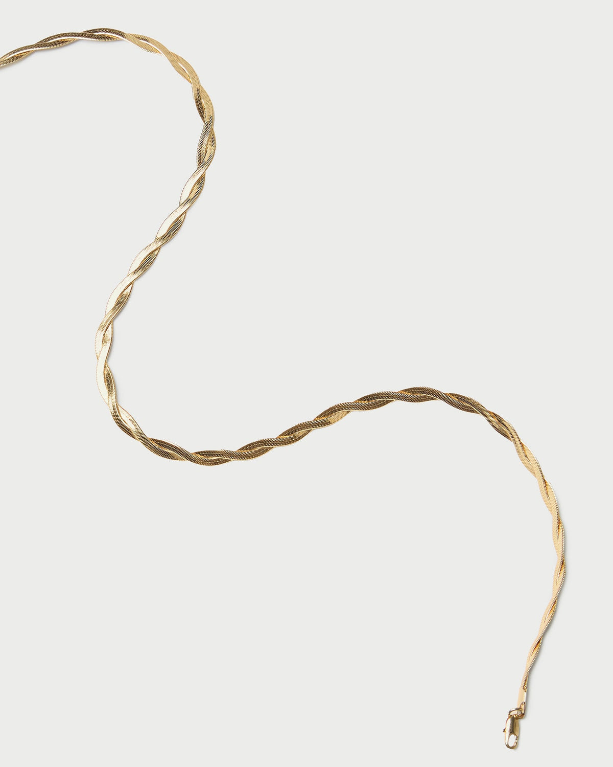 Women Loeffler Randall Kennedy Gold Twisted Chain Necklace
