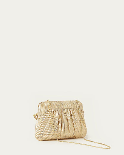 Women Loeffler Randall Rayne Gold Bow Clutch