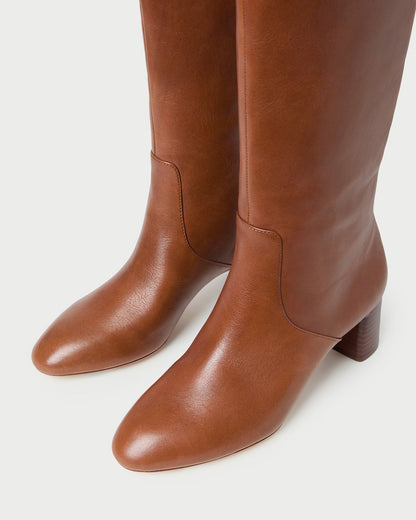 Women Loeffler Randall Gia Safari Leather Tall Boot