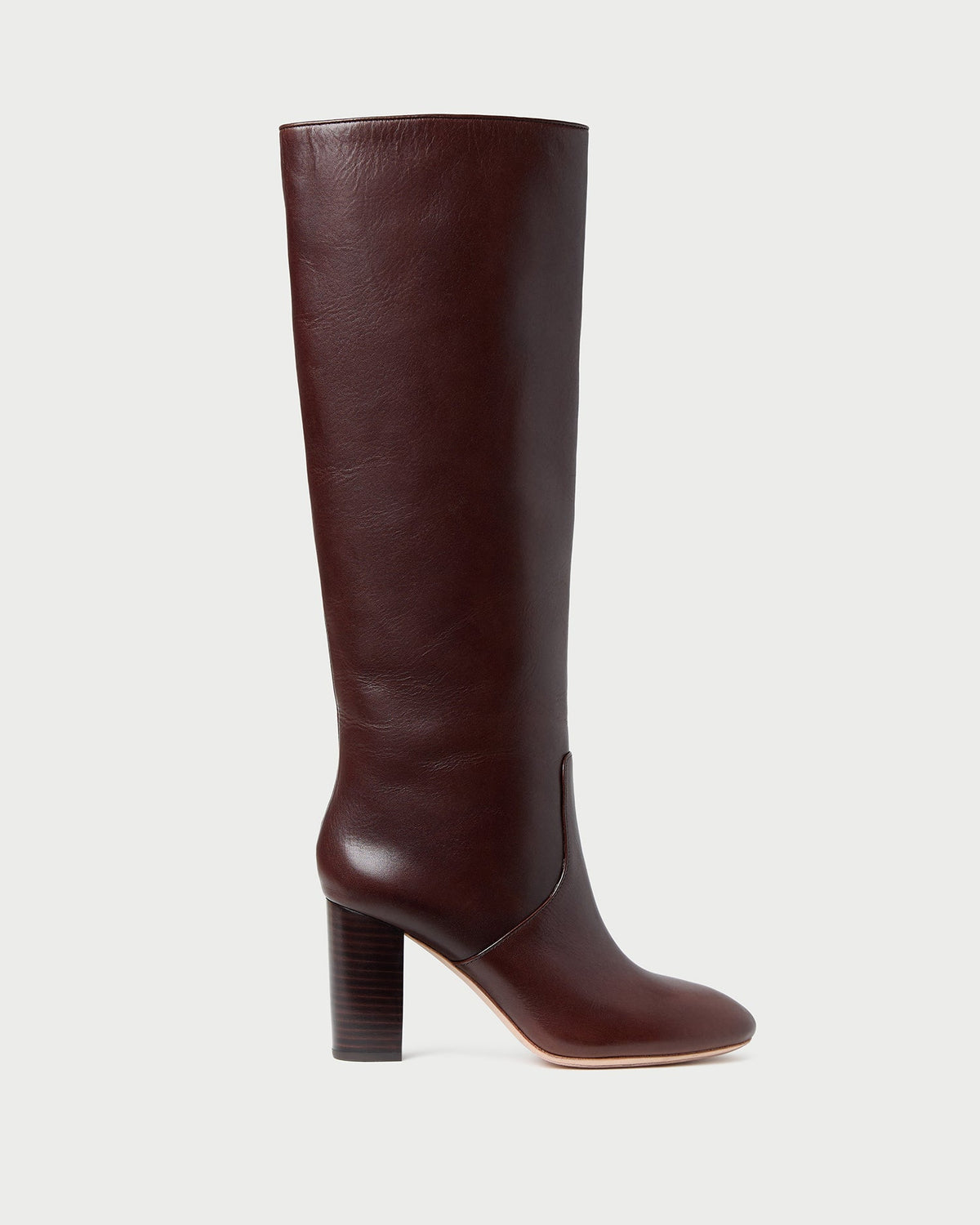 Women Loeffler Randall Goldy Espresso Leather Tall Boot