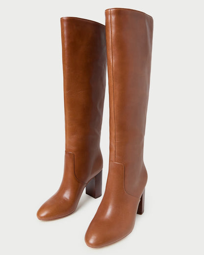 Women Loeffler Randall Goldy Safari Leather Tall Boot