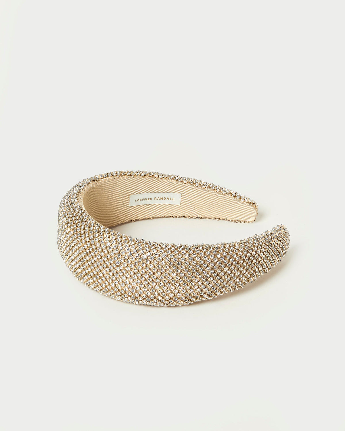 Women Loeffler Randall Bellamy Gold Diamanté Headband