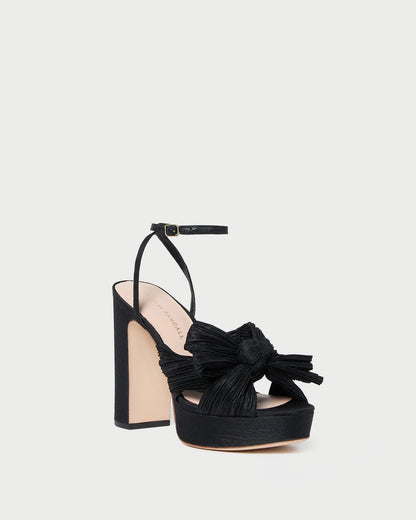 Women Loeffler Randall Natalia Black Platform Bow Heel