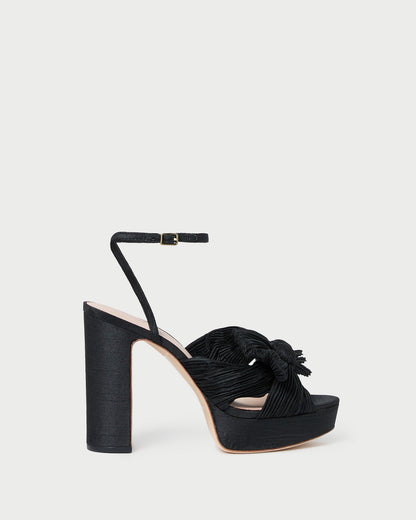Women Loeffler Randall Natalia Black Platform Bow Heel