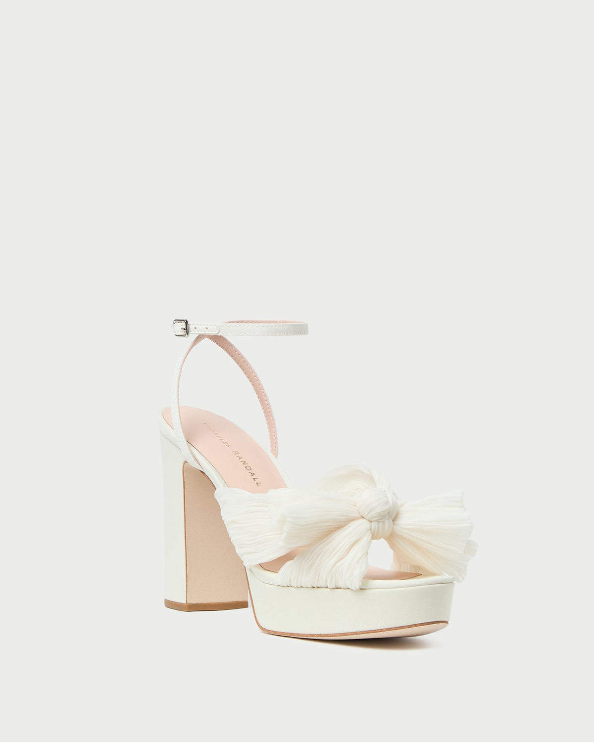 Women Loeffler Randall Natalia Pearl Platform Bow Heel