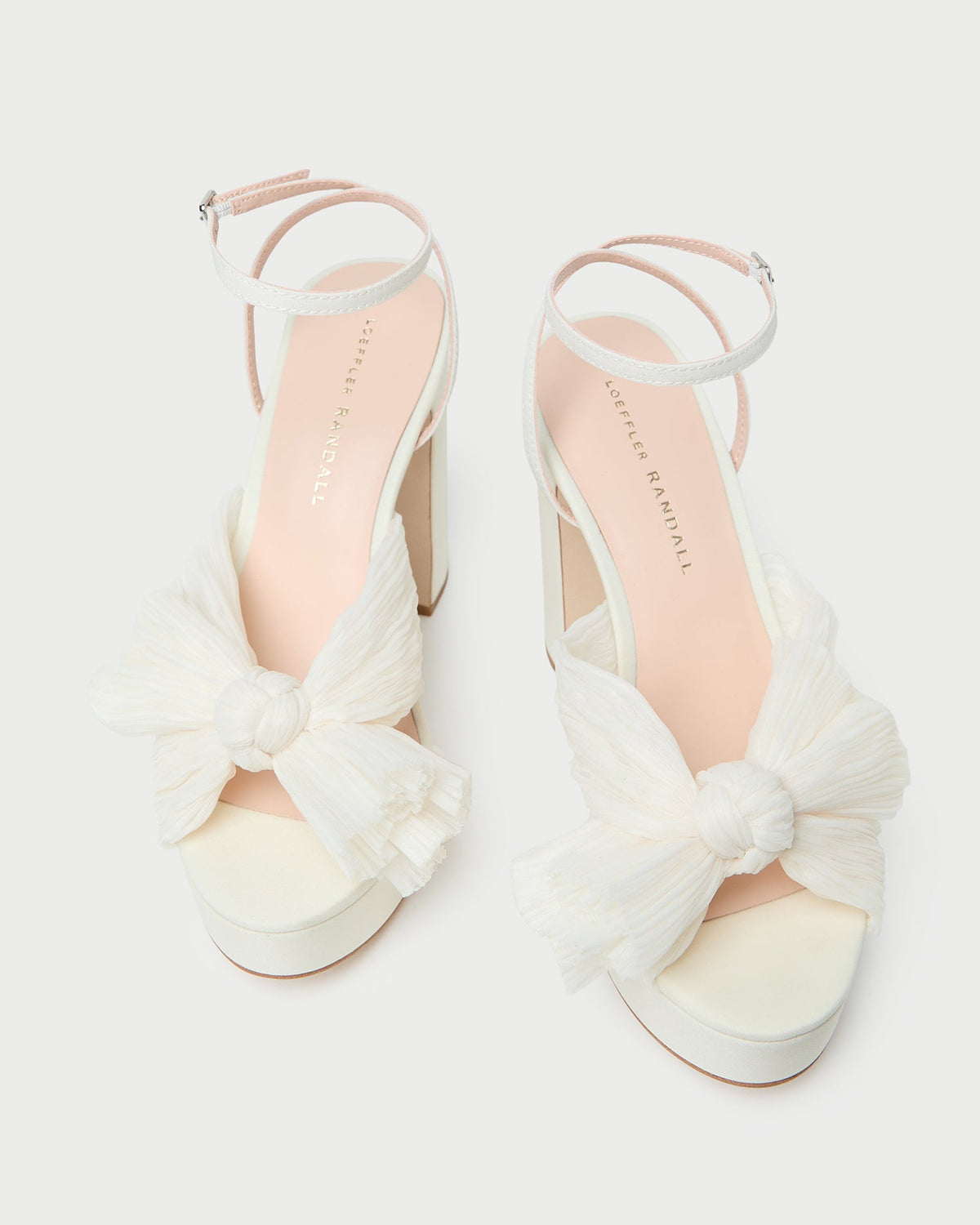 Women Loeffler Randall Natalia Pearl Platform Bow Heel