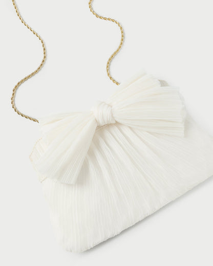 Women Loeffler Randall Rayne Pearl Bow Clutch