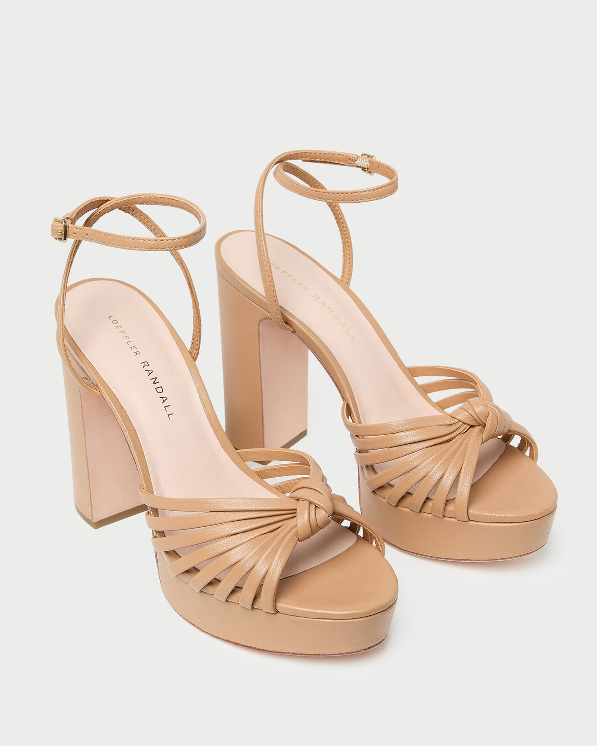 Women Loeffler Randall Rivka Dune Knot Platform Sandal