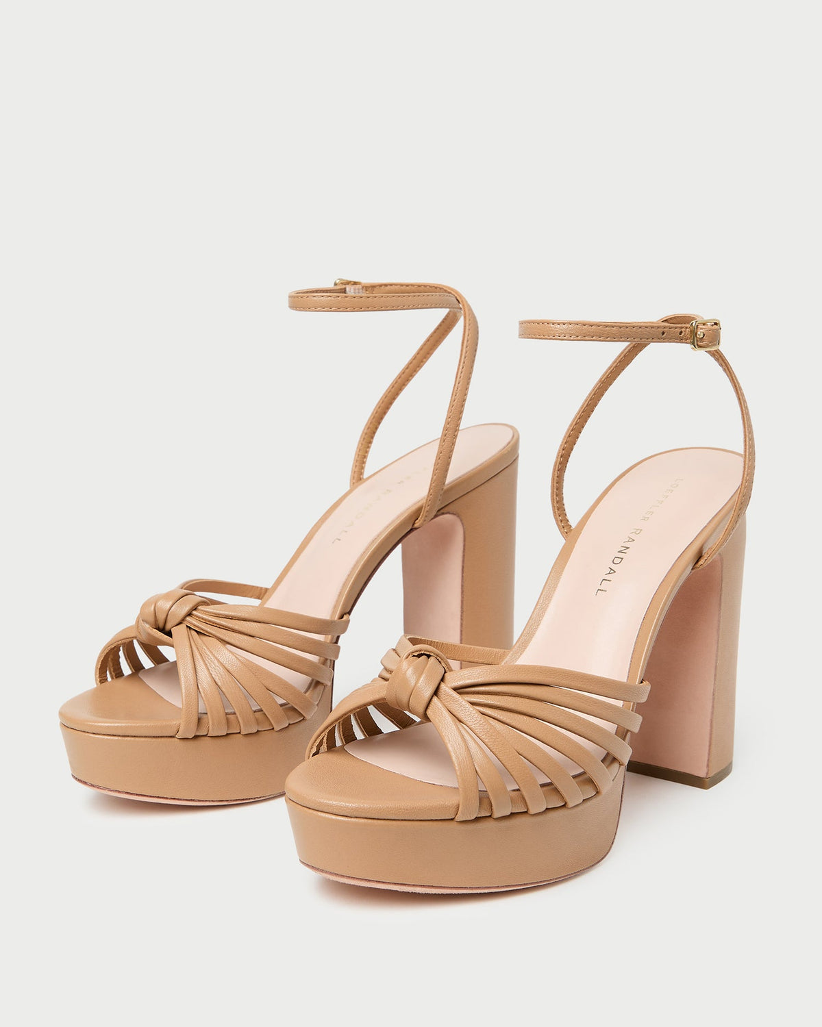 Women Loeffler Randall Rivka Dune Knot Platform Sandal