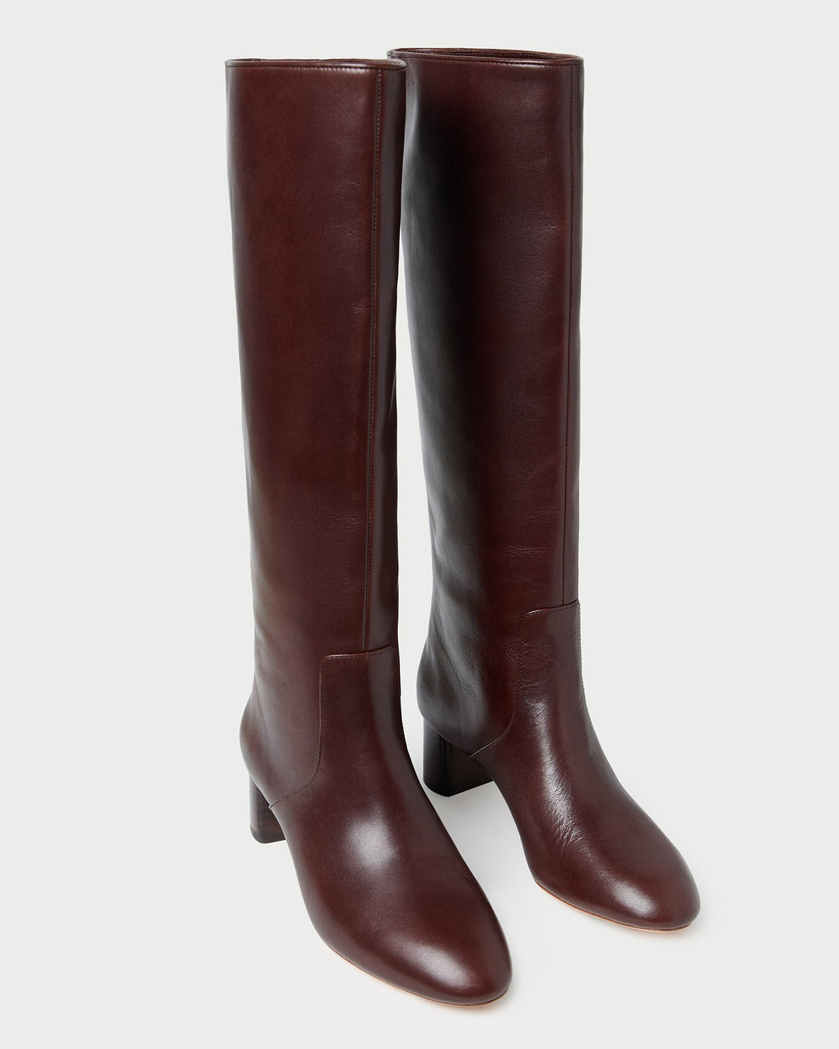 Women Loeffler Randall Gia Espresso Leather Tall Boot