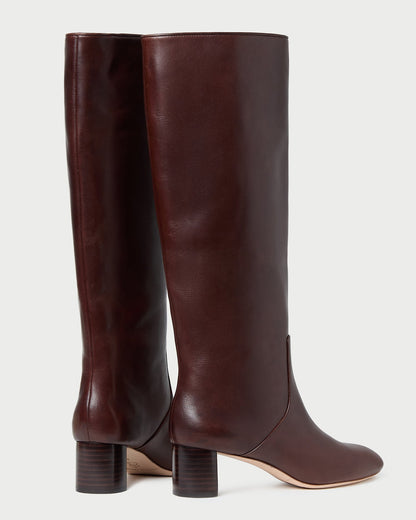 Women Loeffler Randall Gia Espresso Leather Tall Boot