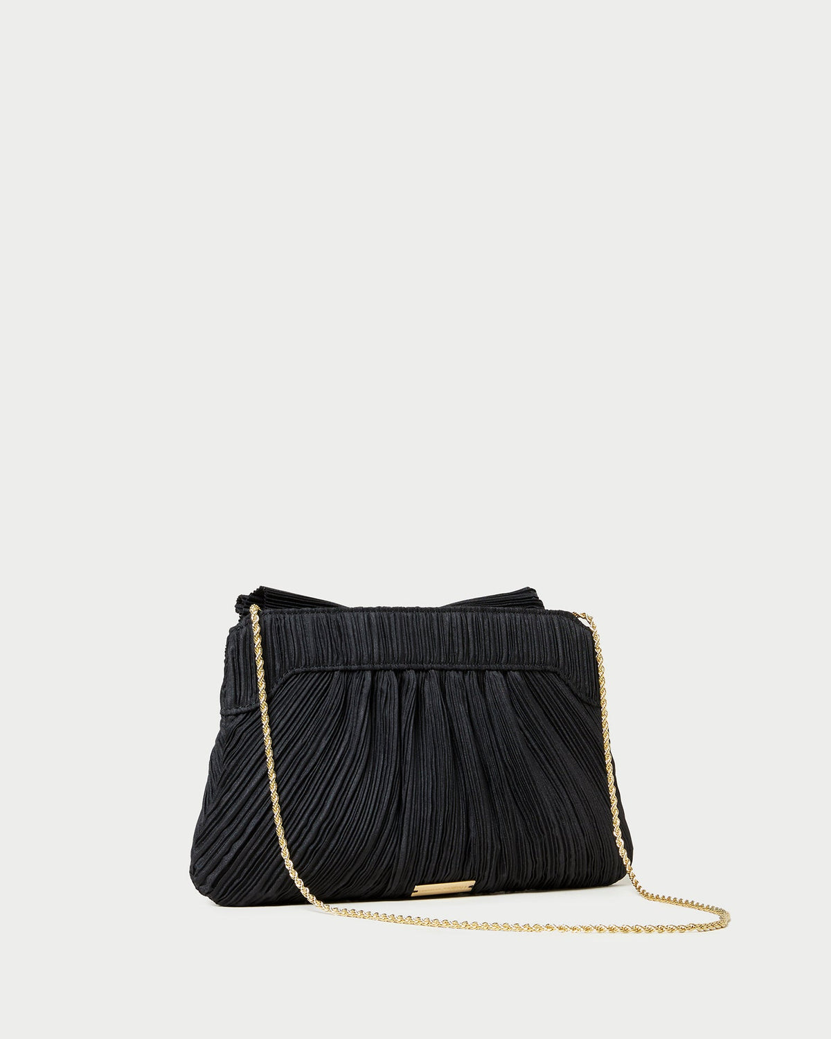 Women Loeffler Randall Rayne Black Bow Clutch