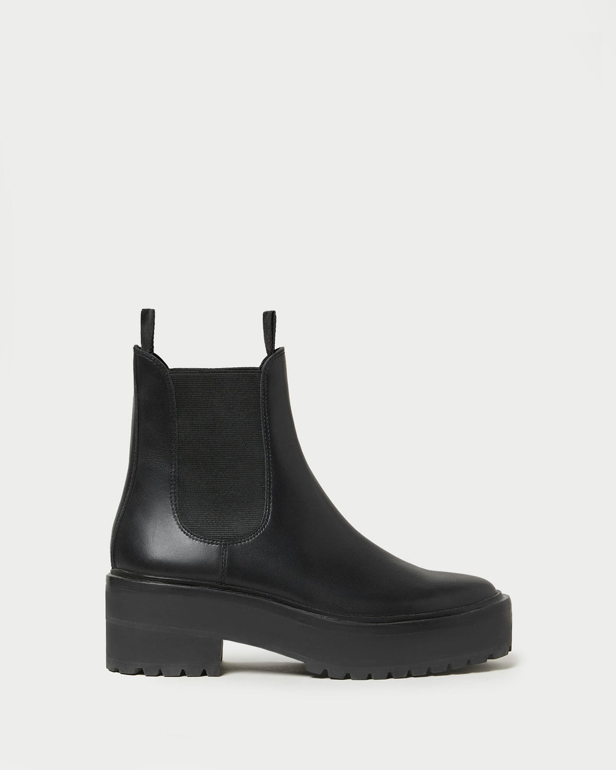 Women Loeffler Randall Reggie Black Leather Chelsea Boot