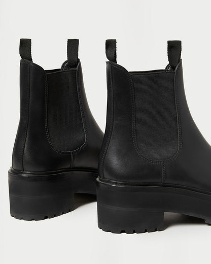 Women Loeffler Randall Reggie Black Leather Chelsea Boot