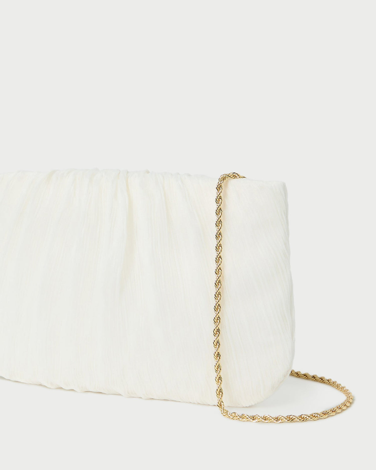 Women Loeffler Randall Brit Pearl Flat Pleated Clutch