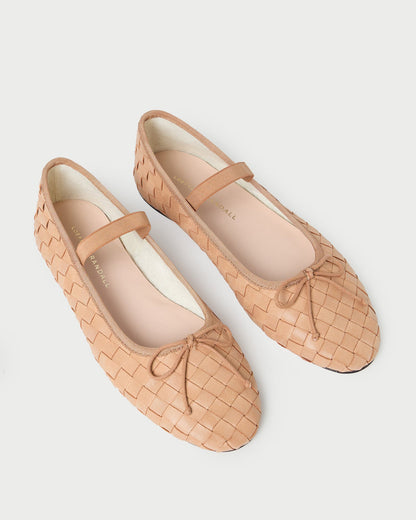 Women Loeffler Randall Leonie Honey Woven Ballet Flat