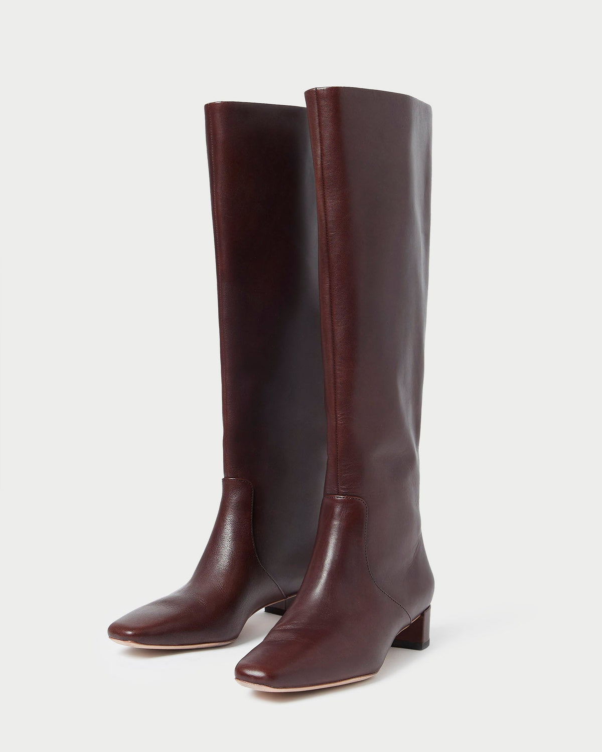 Women Loeffler Randall Indy Espresso Leather Tall Boot