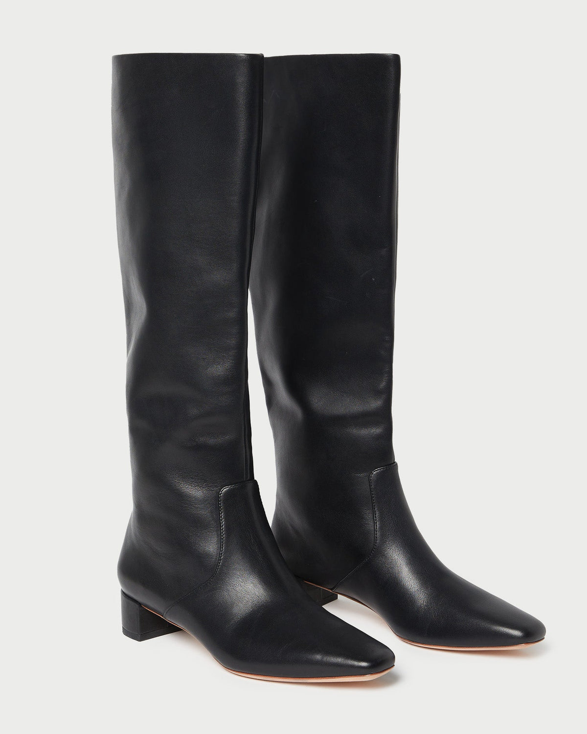 Women Loeffler Randall Indy Black Leather Tall Boot