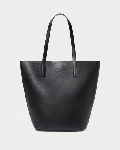 Women Loeffler Randall Walker Black Pebbled Leather Tote