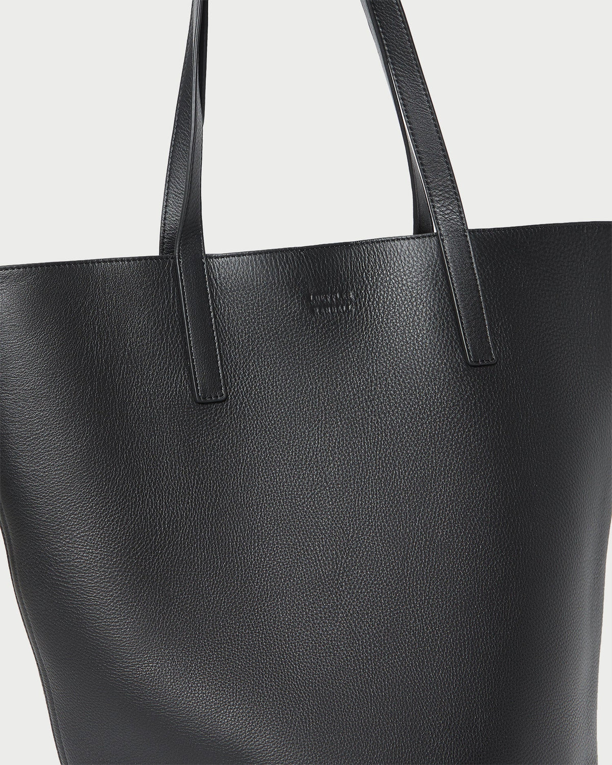 Women Loeffler Randall Walker Black Pebbled Leather Tote