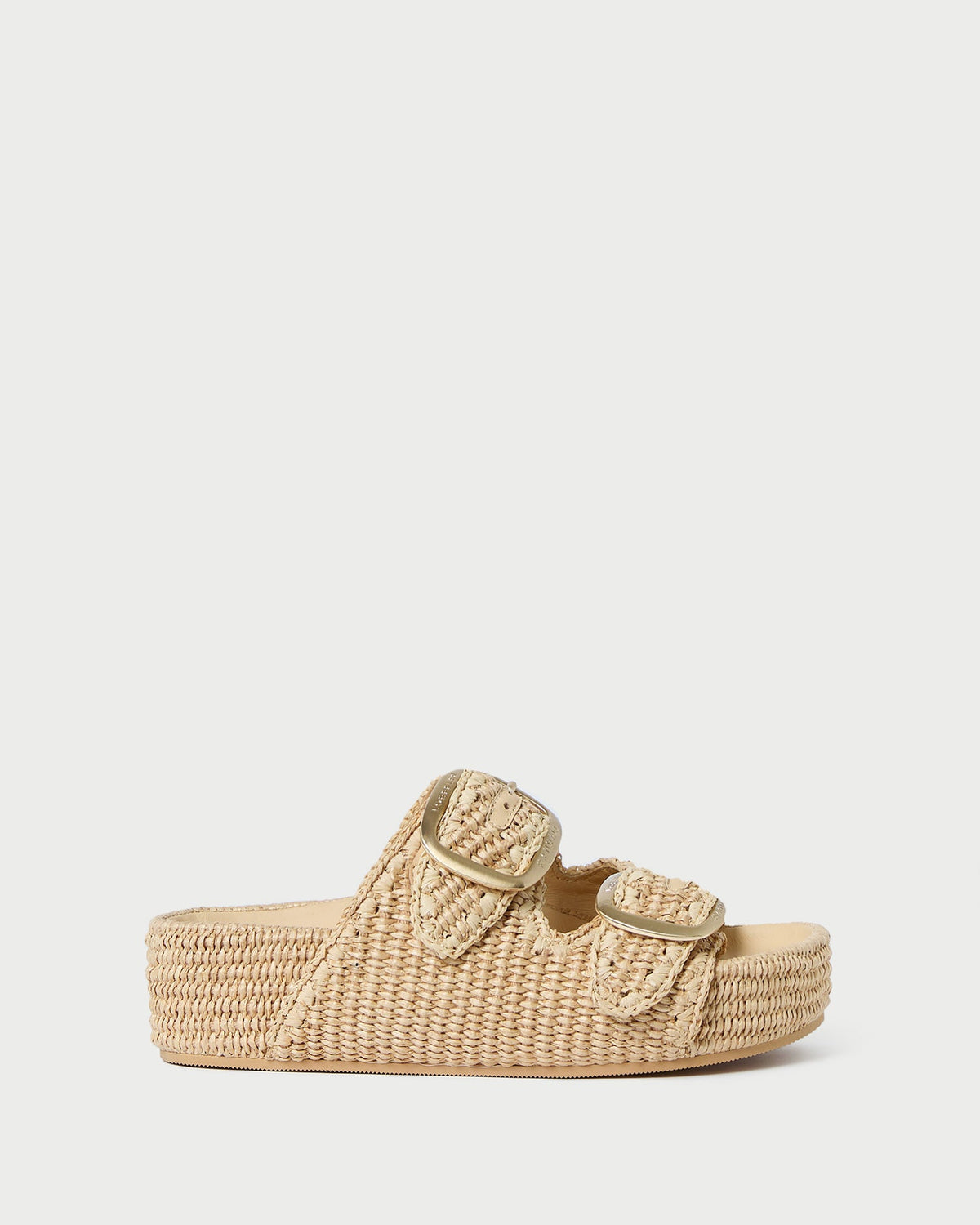 Women Loeffler Randall Theo Natural Two-Band Sandal