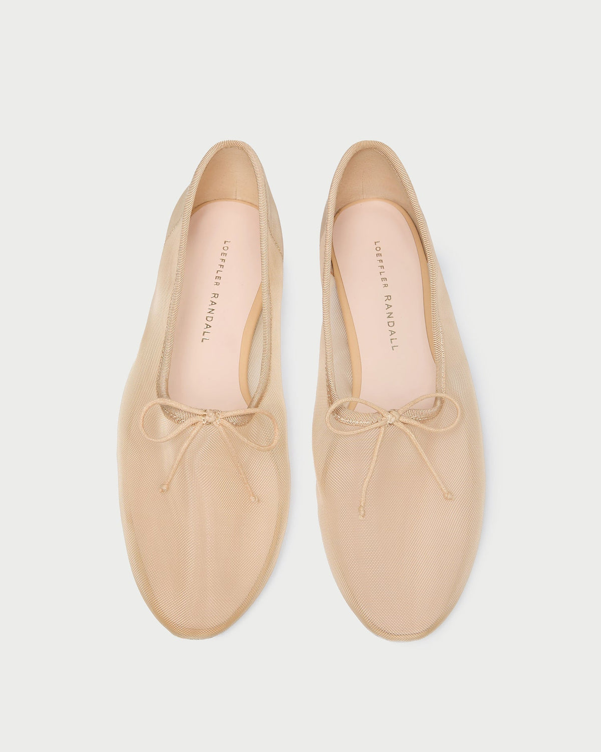 Women Loeffler Randall Landon Caramel Mesh Ballet Flat