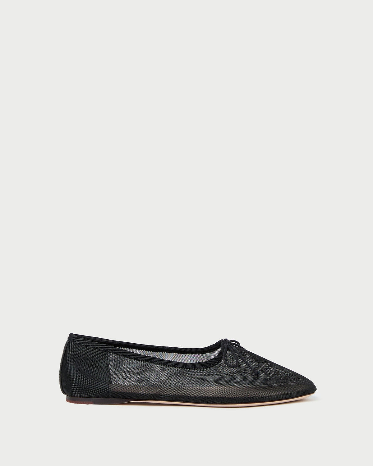 Women Loeffler Randall Landon Black Mesh Ballet Flat