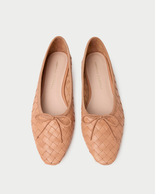 Women Loeffler Randall Landry Honey Woven Ballet Flat