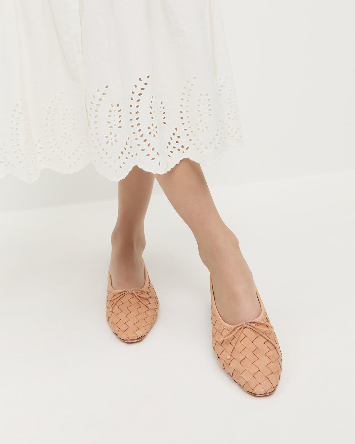 Women Loeffler Randall Landry Honey Woven Ballet Flat