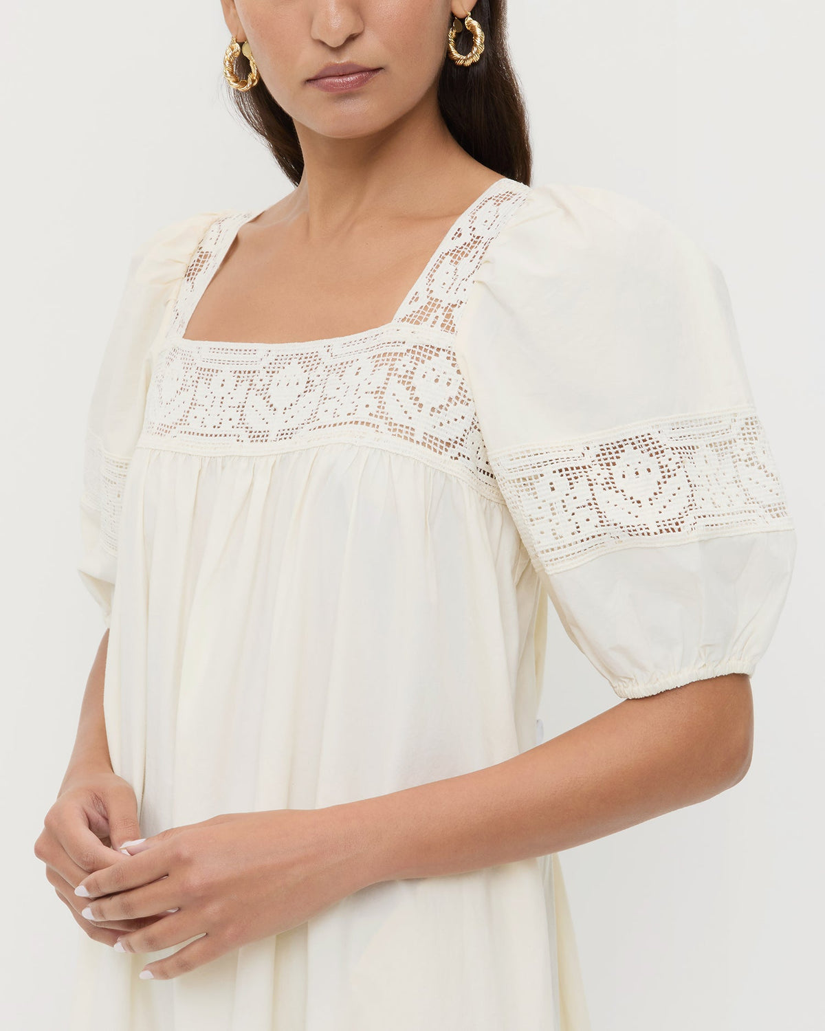 Women Loeffler Randall Jo Puff-Sleeve Dress