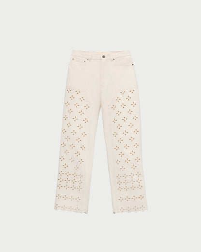 Women Loeffler Randall Demi Embroidered Pant