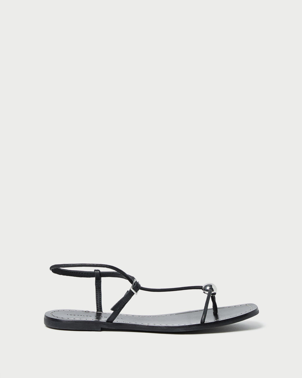 Women Loeffler Randall Lara Black Leather Sandal