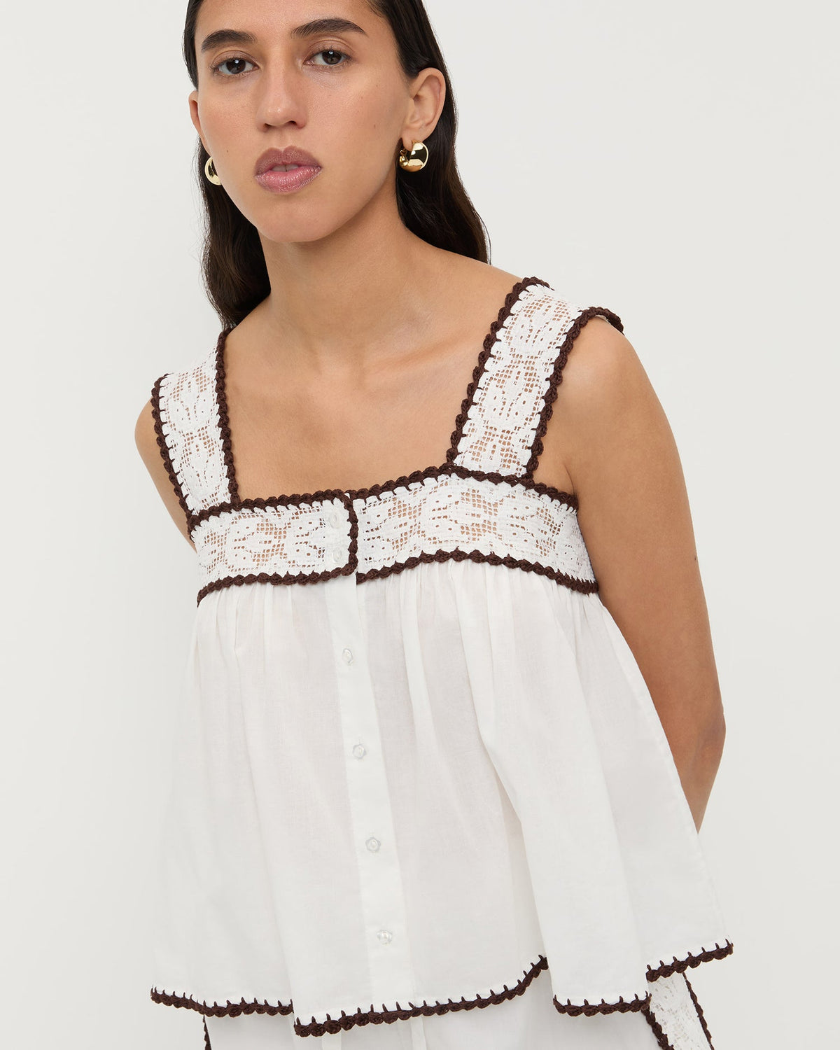 Women Loeffler Randall Marta Sleeveless Top