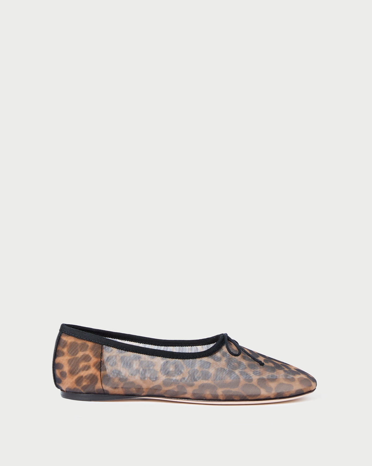 Women Loeffler Randall Landon Leopard Mesh Ballet Flat