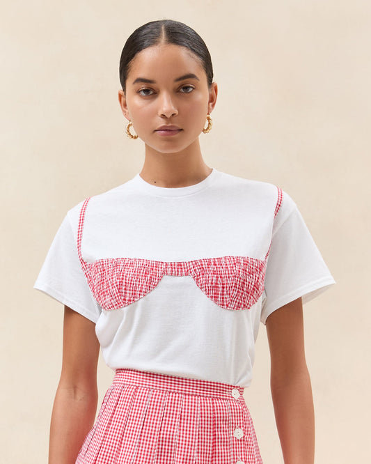 Women Loeffler Randall LR x Nikki Chasin Florida Tee