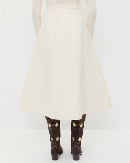 Women Loeffler Randall Clara Quilted Skirt